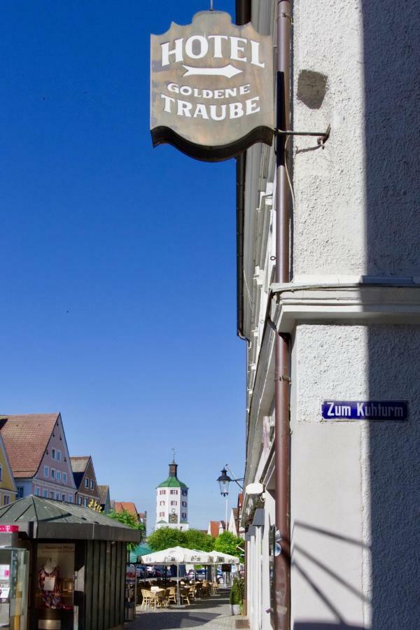 Hotel Goldene Traube Günzburg Esterno foto